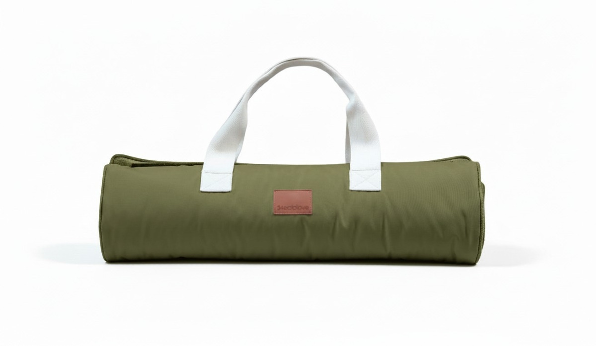 Legowisko turystyczne dla psa oliwka