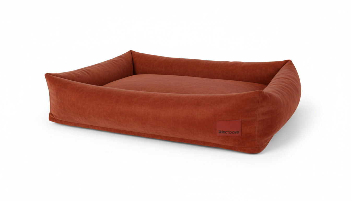 legowisko dla psa rudy