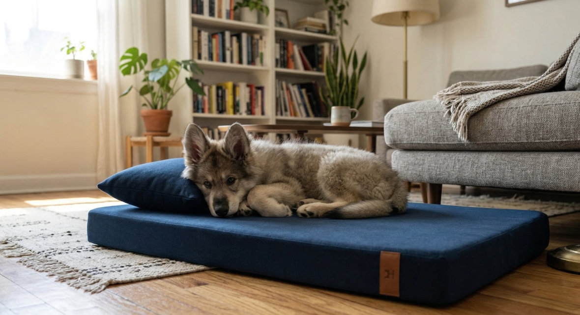 legowisko ortopedyczne dla psa z poduszka