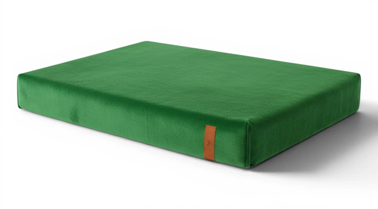 legowisko ortopedyczne dla psa zieleń.webp