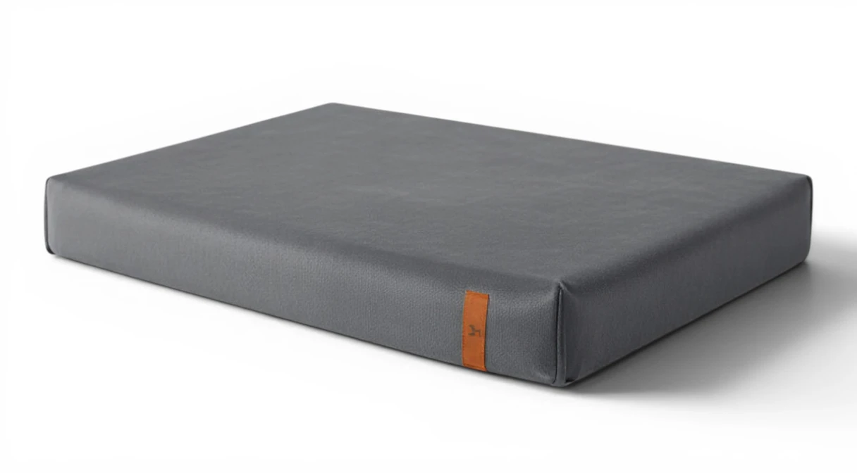 materac ortopedyczny dla psa szary.webp